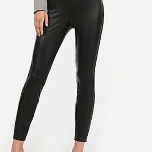 Express Black High-Waisted Leggings
